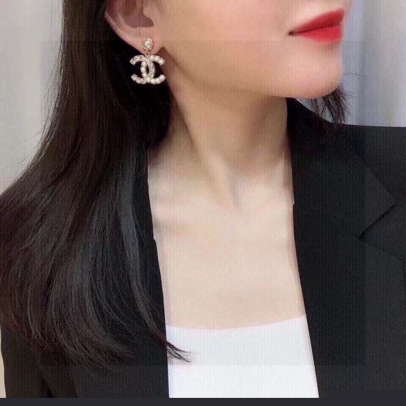 Ch*el earrings